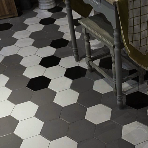 Северная туалетная шестиугольная кирпичная шестиугольная кирпичная кирпичная кухня анти -белая 6 угловая плитка плитка плитка плитка ванная комната