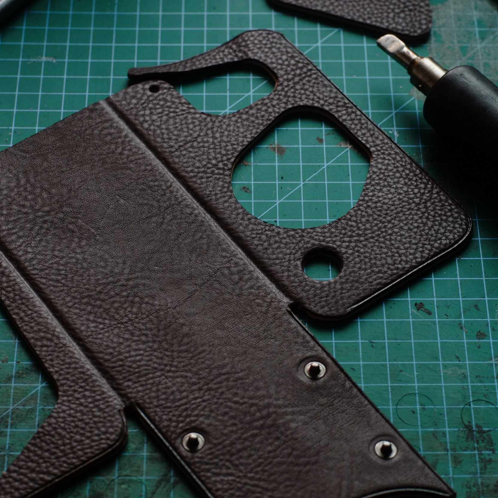 handwork Photo Camera Genuine leather cowhide Bag Body BOX Case