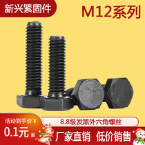 8 8 Class haircut Outer hexagonal screw M12 * 16 * 20 * 25 30 * 35 * 50 * 60 * 70 * 80 * 90 * 100 * 150 * 150 * 150 * 150 *