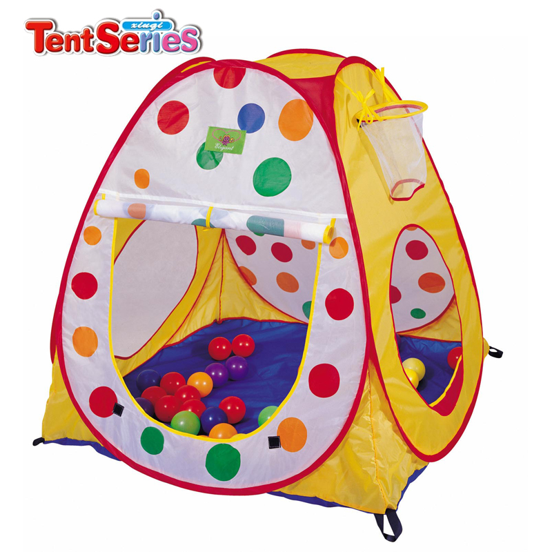 Children's tent oversized house game house baby shooting toy house 1-3-6 years old to send 10 balls