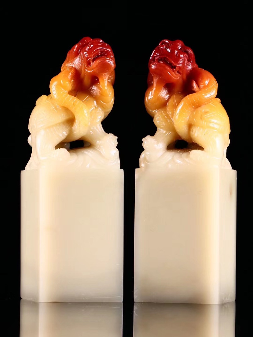 Shoushan stone seal engraving seal