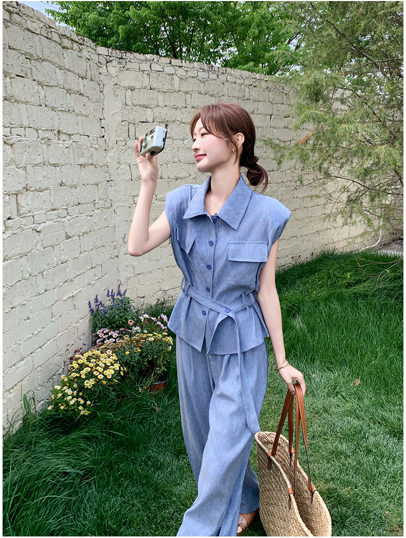 2点セット!【セットアップ】大人可愛い 気質タイダイ柄トップス＋