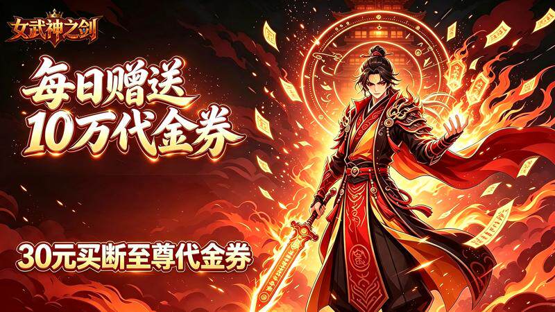 女武神之剑（0.1折药鼎开箱买断免费版）H5