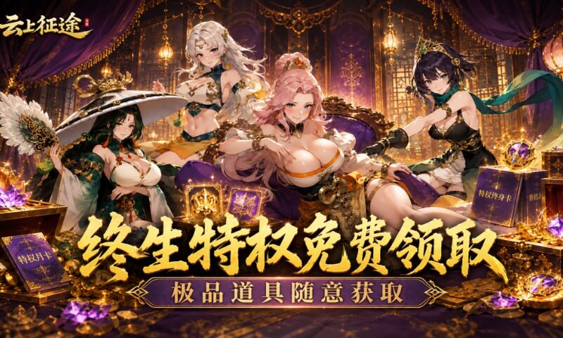 《云上征途（3折三国争霸）》永久区服冠名活动