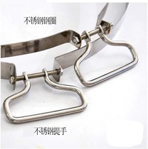Storage Rack portable adhesive board chopping board iron hoop ring vegetable Pier edging board holding handle large chopping board clamp buckle