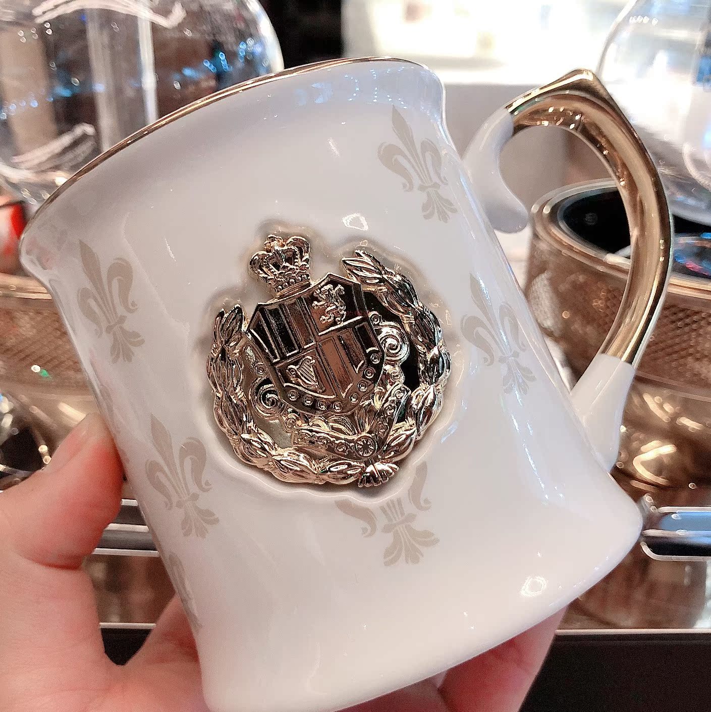 Spot costa cup collection King queen knight couple light luxury Nordic wind ins collection