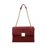 Модная красная цепь для невесты, вместительная и большая сумка через плечо, сумка на одно плечо, коллекция 2023, на цепочке