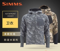 American SIMMS Waterproof warm sweater KATAFRONT HOODY outdoor Luya plus velvet soft shell assault jacket