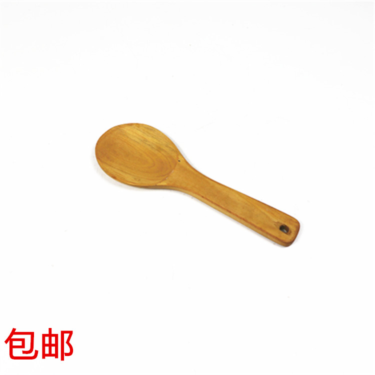Rice shovel spoon wooden spoon wooden natural rice spoon without pan special meal spoon