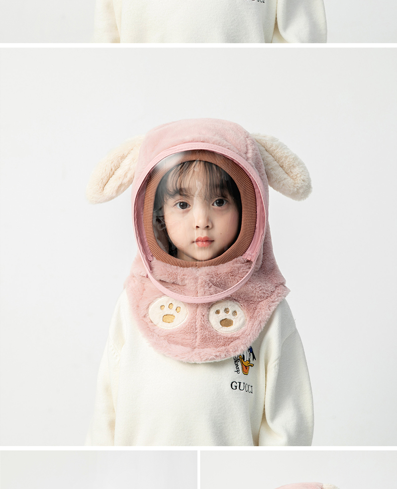 Children Unisex Cute Solid Color Eaveless Sleeve Cap display picture 1