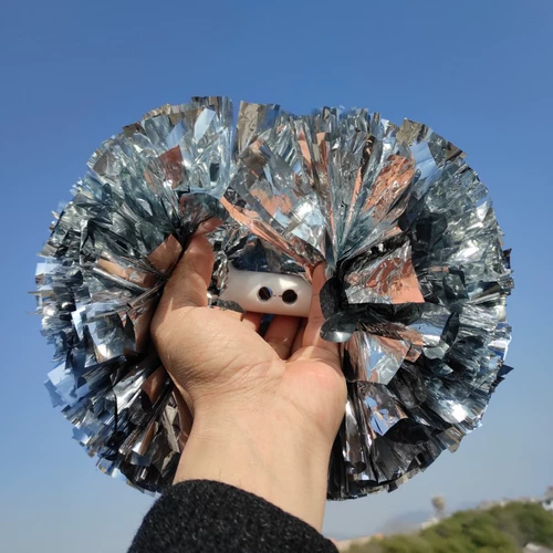 Красочная металлическая ручка цвета игры La La Laseping Ball, лата -команда рука для детской школы рука в руке рука в руке