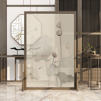  Custom Chinese screen partition wall living room solid wood office Modern bedroom block home entrance block brake seat screen