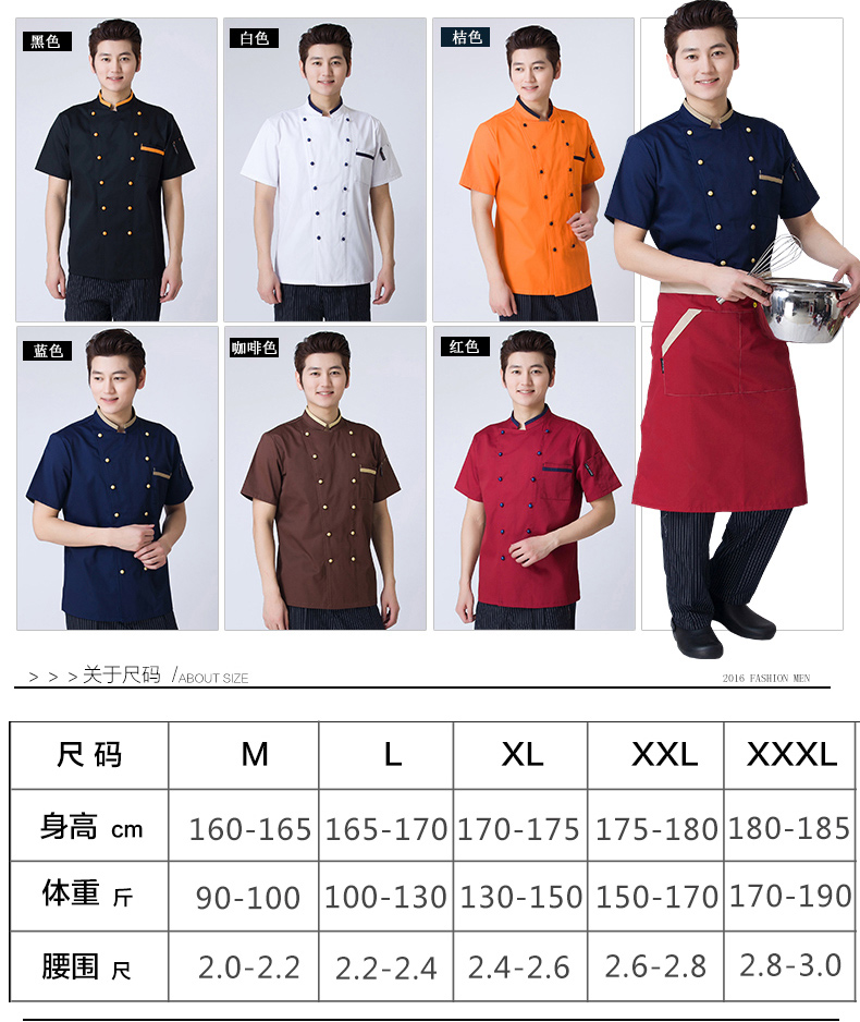 Tenue de cuisinier JASLLANGE en coton - Ref 1907421 Image 13