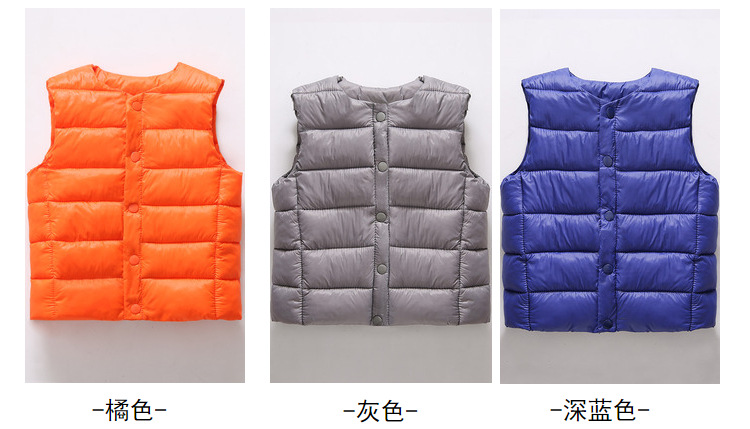 Áo chống nắng cho trẻ em mới xuống áo cotton cho bé trai và bé gái mặc vest trong phiên bản áo ấm của trẻ em Hàn Quốc shop trẻ em