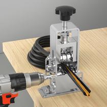 Old craftsman small wire stripping machine household electric manual hand-operated waste wire and cable stripping machine stripping machine
