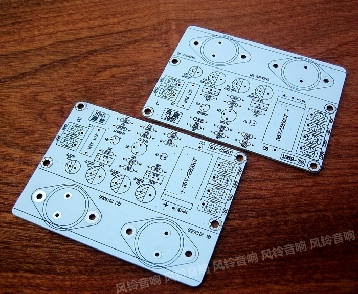 2 pieces price ] 1969 A amplifier PCB air plate Gold seal fever small arma amplifier