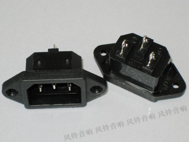 AC Power Socket Pinword Host Shell Power Seat 250v15A Copper Foot Environmental Protection Certification