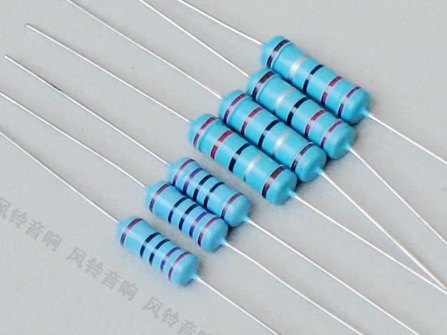 Metal Film Resistance Accuracy 1% 1 2W 2W 1W 2W 2W Membrane Resistance Copper Feet FAMILIAR-Taobao