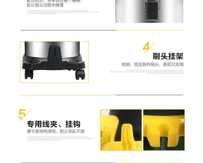 máy hút bụi xiaomi gen 2 Haier mới màu vàng HC-T2103Y thổi khô và ướt ba máy hút bụi đầu phun phẳng chống tĩnh điện màu vàng - Máy hút bụi xiaomi roborock gen 3