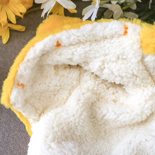 Симпатичная осенняя и зима сгущенная собачья хлопковое пальто повседневная четвероногий одежда Тедди бишон медведь Померанский питомец зима плюс бархатная одежда для собак