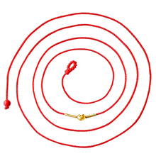 【开光K金】牛本命年红绳腰链