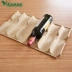 Nhà máy trực tiếp chống sốc và phá vỡ bao bì rượu vang giá rượu đặt khay giấy bột giấy đúc 6 chai khay rượu có thể được tùy chỉnh - Rượu vang đồ khui rượu vang cao cấp Rượu vang