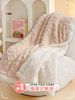 Sofa Blanket, Coral Fleece Small Blanket, Office Shawl, Nap Blanket, Winter Thickened Air Conditioning Blanket, for Bed Use