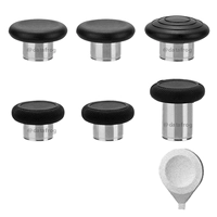 6 грибных головок (серебро)+регулировочные детали