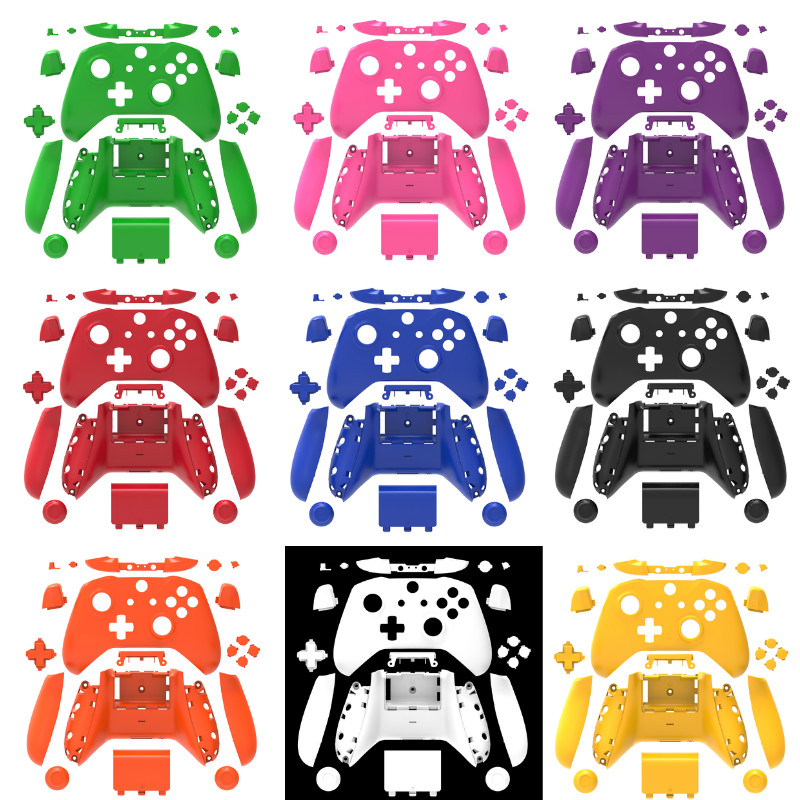 New Xbox ONE Slim handle shell modified diy new hemp surface accessories button upper and lower shell cover full set