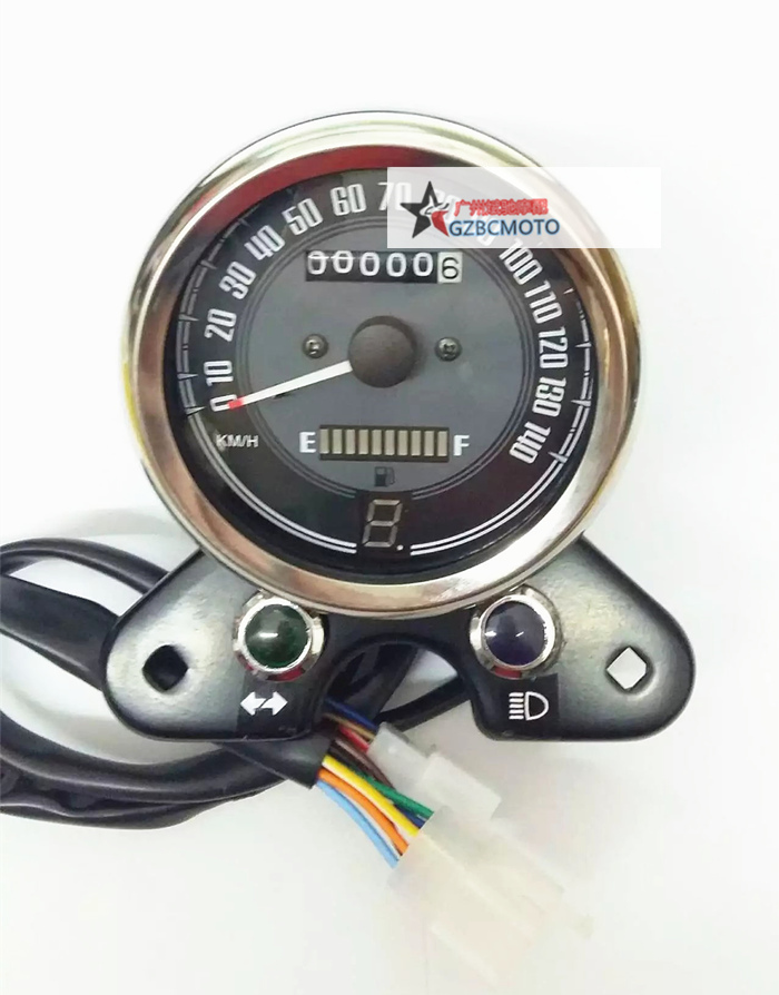 Sửa đổi xe máy CG125 - Power Meter đồng hồ xe dream điện tử