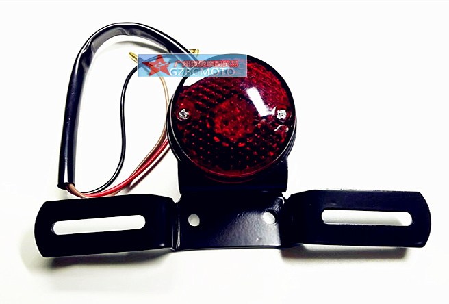 Đèn hậu xe máy Harley Cruise Prince CG125 sửa đổi retro đèn hậu phía sau đèn phanh biển số đèn phanh đèn báo nhiệt độ nước làm mát xe exciter