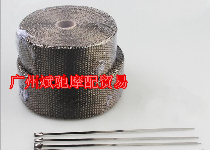 Xe hơi và xe máy retro sửa đổi ống xả vải chống vảy vải chuối vải với cách âm cách nhiệt bông vải cháy - Ống xả xe máy pô xe wave alpha chính hãng
