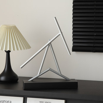 Iron Man Perpetual Motion Ornament Chaos Pendulum Newton Non-Stop Creative Rotation Light Luxury High-End Living Room Tv Cabinet Decoration