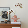 French-Style Medieval Wabi-Sabi Ceramic Vase Ornaments for Living Room Flower Arrangement, Light Luxury Art, High-End Living Room Home Decoration