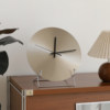 Nordic Minimalist Desktop Clock Ornament, Silent Table Clock, Living Room Tv Cabinet High-End Decoration