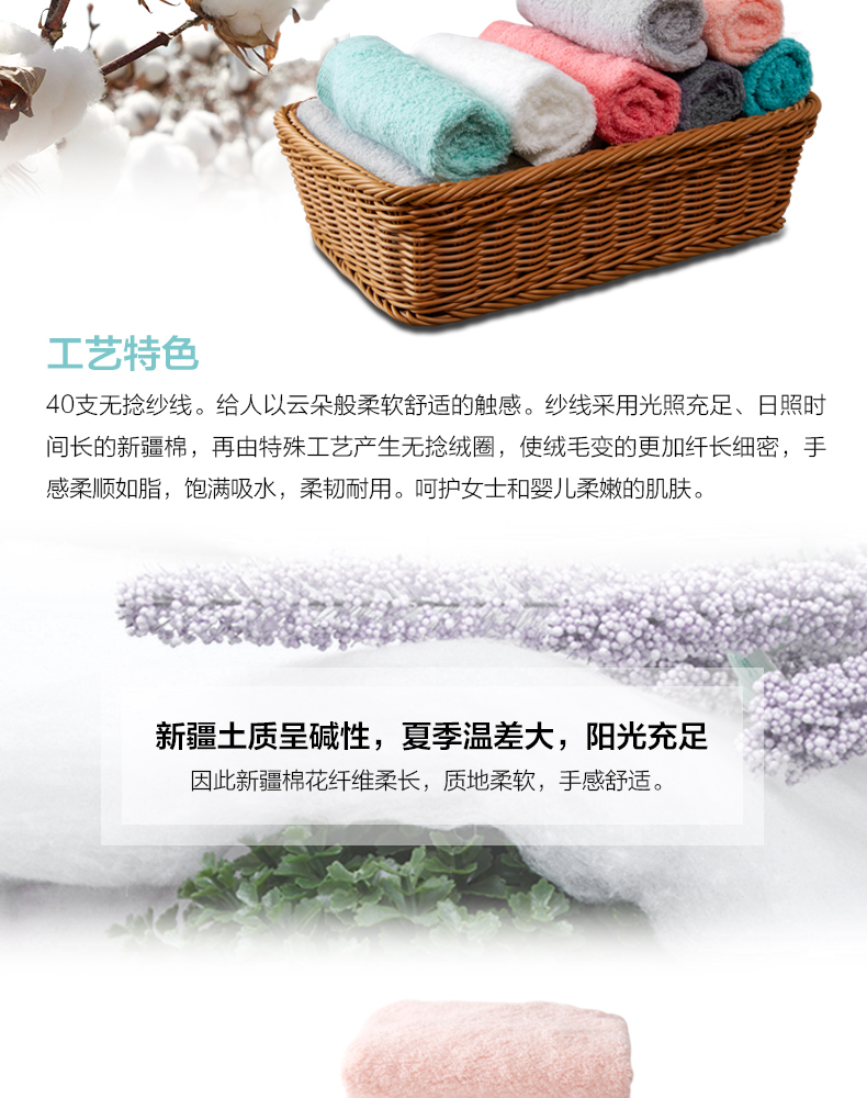 TAYOHYA nhà đa dạng đích thực yên tĩnh biển mây mềm màu vuông khăn bông tay nhỏ nam nữ đôi - Khăn tắm / áo choàng tắm khăn tắm sơ sinh