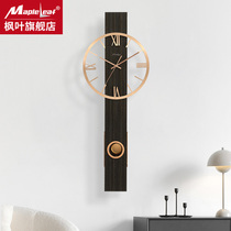Home Light Extravagant Watches Minimalist Creative Hanging Wall Clock Living Room Silent Quartz Clock Eurostyle Modern Decorative Clock Pendulum