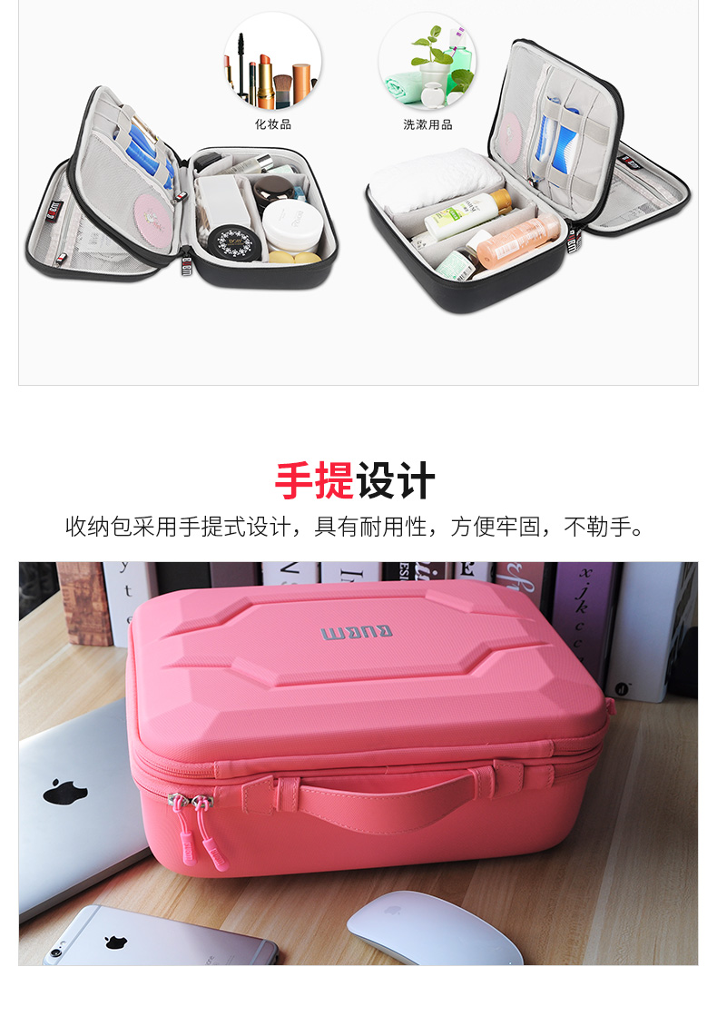 BUBM dòng dữ liệu kỹ thuật số sạc gói cáp kết hợp một điện thoại di động cứng tế bào vỏ sạc điện thoại sạc phụ kiện máy ảnh kho báu đĩa cứng tai nghe tay áo bảo vệ công suất lớn hộp lưu trữ di động điện tử - Lưu trữ cho sản phẩm kỹ thuật số hộp đựng headphone