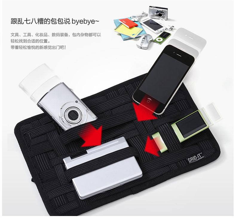lưu trữ kỹ thuật số tấm đàn hồi phù hợp U-U dòng dữ liệu sạc hub khiên đầu Pouch kết thúc chức năng quản lý băng mực dòng điện thoại di động sạc điện Po phụ kiện điện tử - Lưu trữ cho sản phẩm kỹ thuật số hộp đựng tai nghe airpod 2