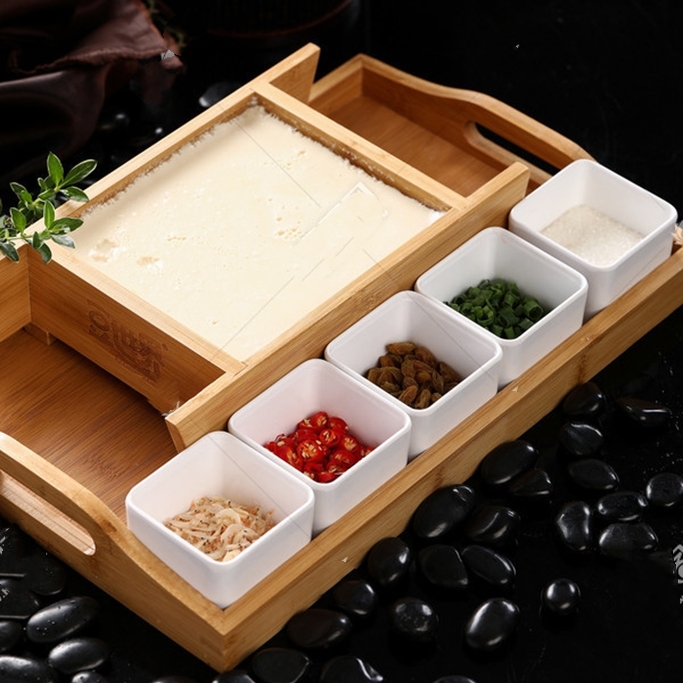 Farmhouse-Style Tableware Rectangular Bamboo Tray Tea Tray Bread Tray Roast Duck Tray Household Tea Cup Tray Hotel Tray Farmhouse-Style Tableware Rectangular Bamboo Tray Tea Tray Bread Tray Roast Duck Tray Household Tea Cup Tray Hotel Tray