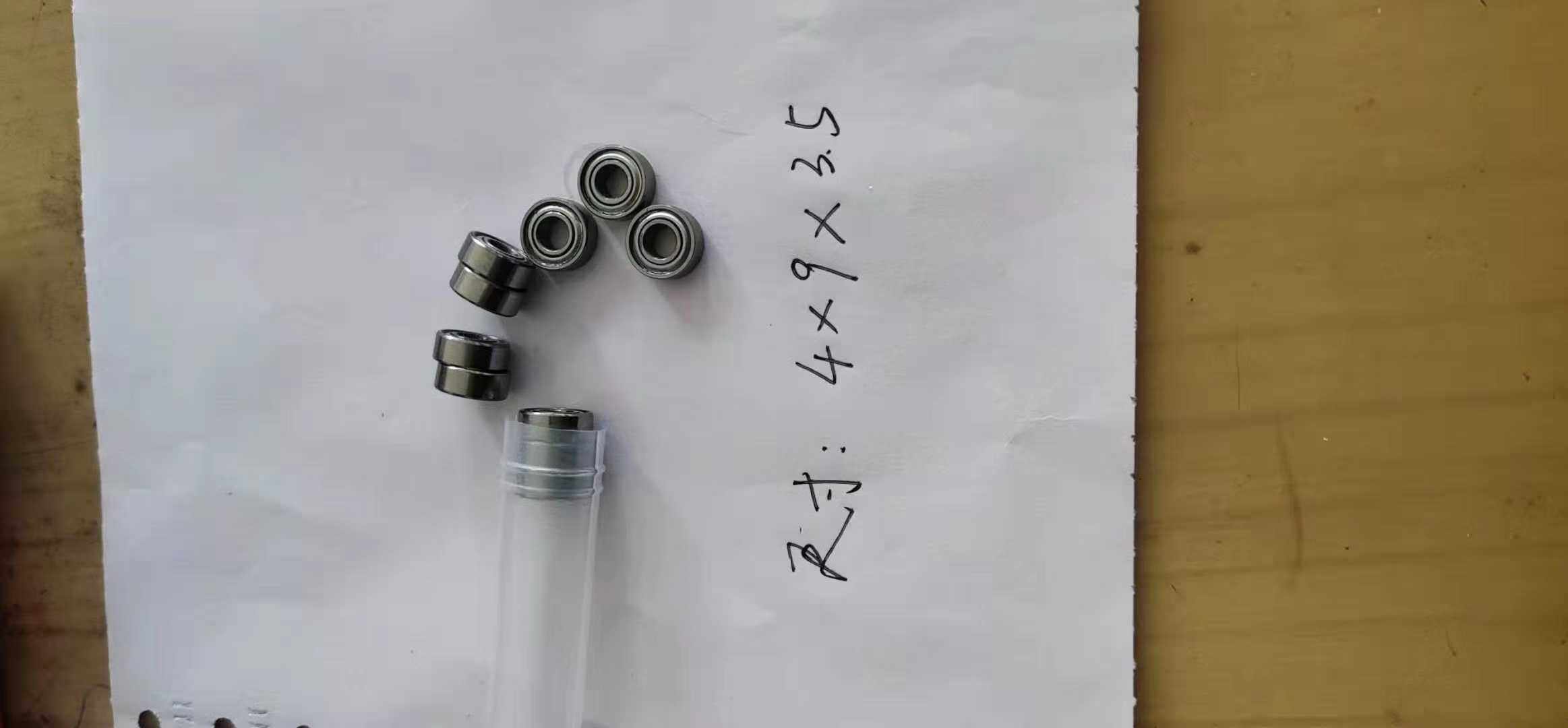 Micro-bearings 4 * 9 * 3 5 Changzhou Giaoyao Machinery Co., Ltd.