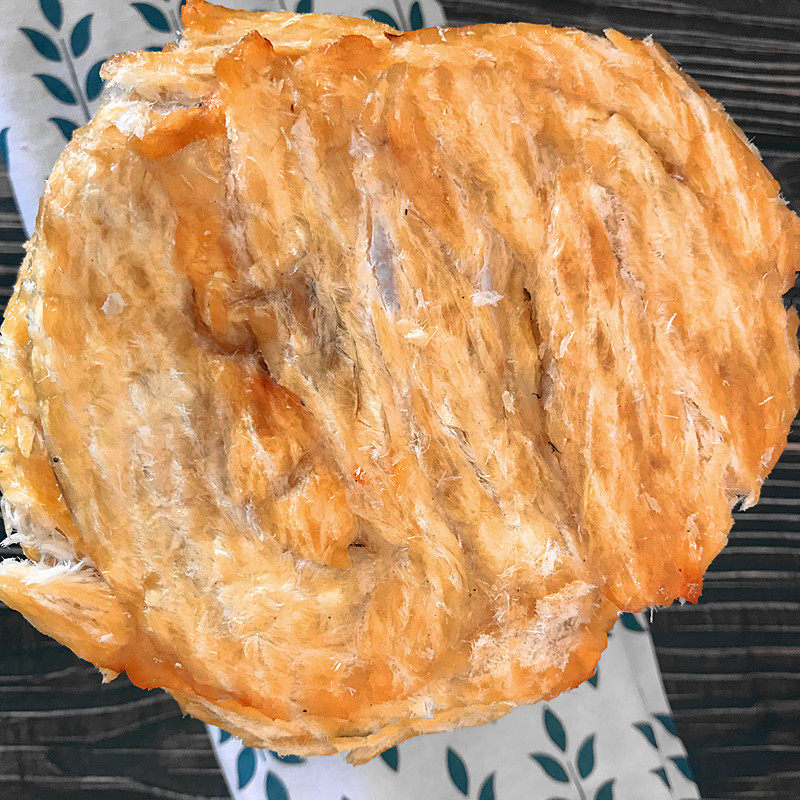 Dalian specialty seafood snacks Grilled fillets Cod flakes skinned dried fish flakes No thorns No starch