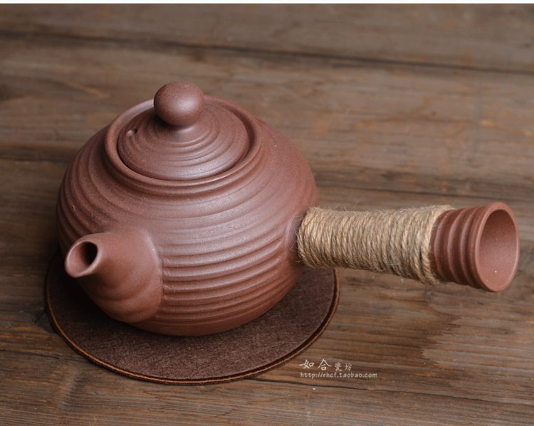 Chẳng hạn như Tailong vàng chống vảy nồi cách nhiệt vòng thêu coaster trà đạo trà bộ phụ kiện ấm đun nước pad vải quay - Trà sứ bộ tách trà đẹp