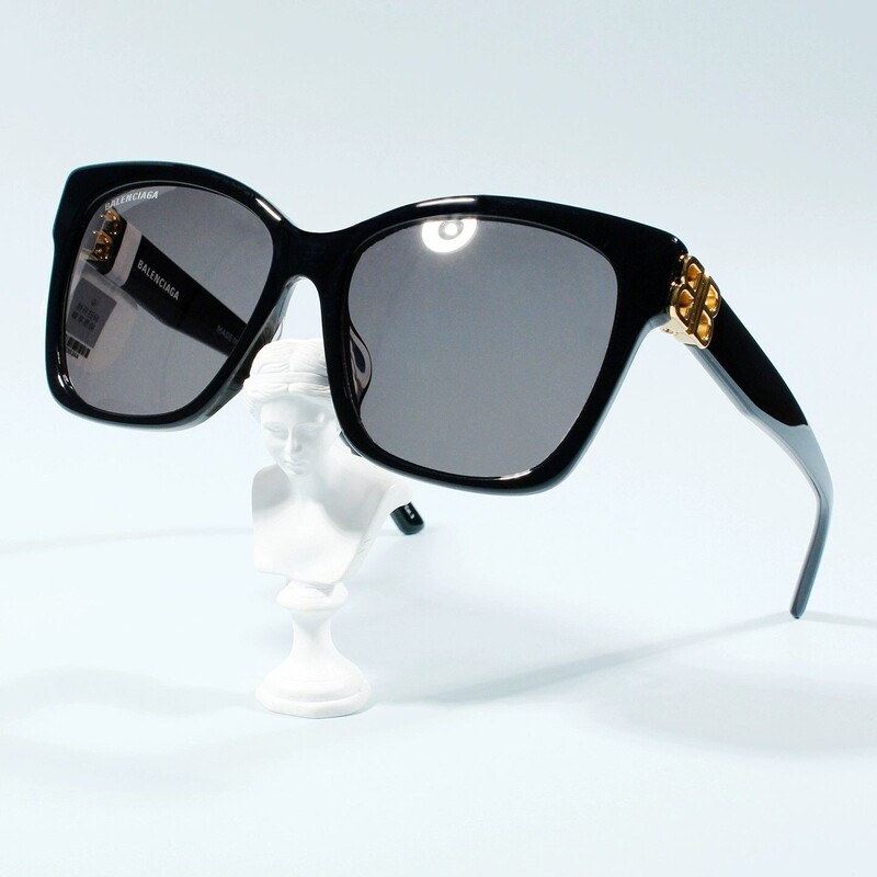 Yu Shuxin's Same Style Balenciaga Sunglasses for Women, High-End Acetate Balenciaga Sunglasses Bb0102Sa