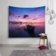 3D ba chiều bờ biển Bắc Âu in treo tường vải nền trang trí tấm thảm tấm thảm tấm thảm bãi biển khăn trải bàn thảm tranh treo tường