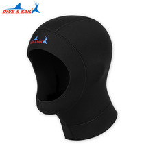 Diving headgear mens and womens 3MM snorkeling surfing sunscreen diving cap winter swimming warm diving cap