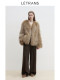 Yuan Yi Letrans Romantic Tone Fox Fur Coat Women's New Fur and Leather Integrated Coat