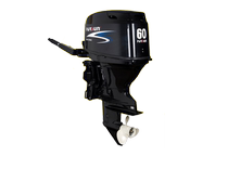 Yum 2 punch 60 horsepower outboard motor outboard motor front electric start hydraulic lift can be equipped with FRP speedboat