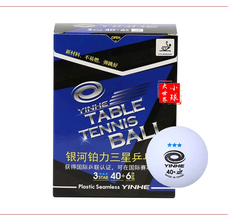 Bóng bàn Galaxy chính hãng Bóng liền mạch Chất liệu mới 40+ Platinum Force Samsung Ball Bóng 3 sao bóng nhựa