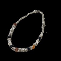 Suitable for jewelry special-shaped irregular beaded necklace women y light luxury niche high-end clavicle chain 2024 new style